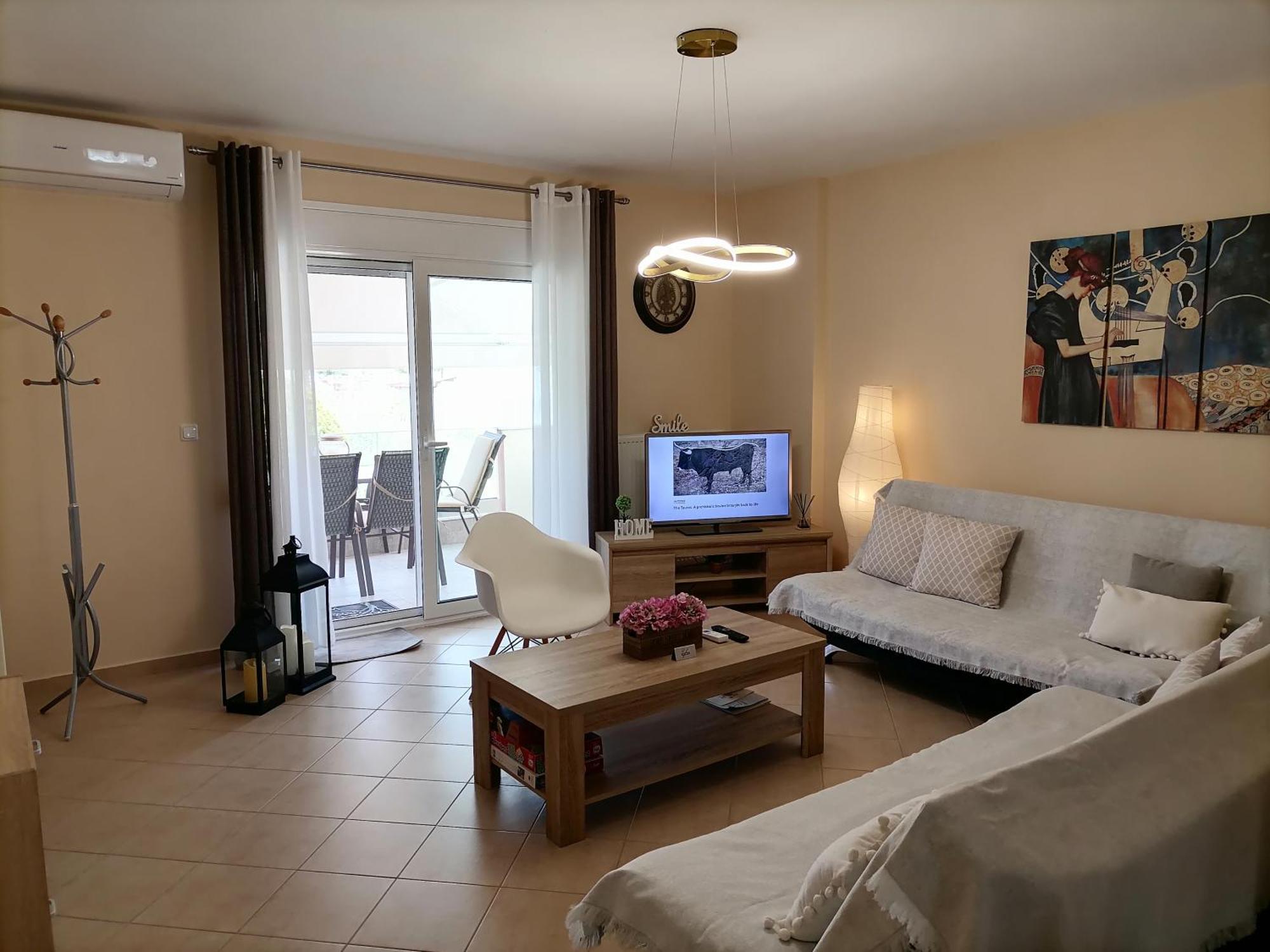 Bella Casa Apartment เนอาเปรามอส ภายนอก รูปภาพ